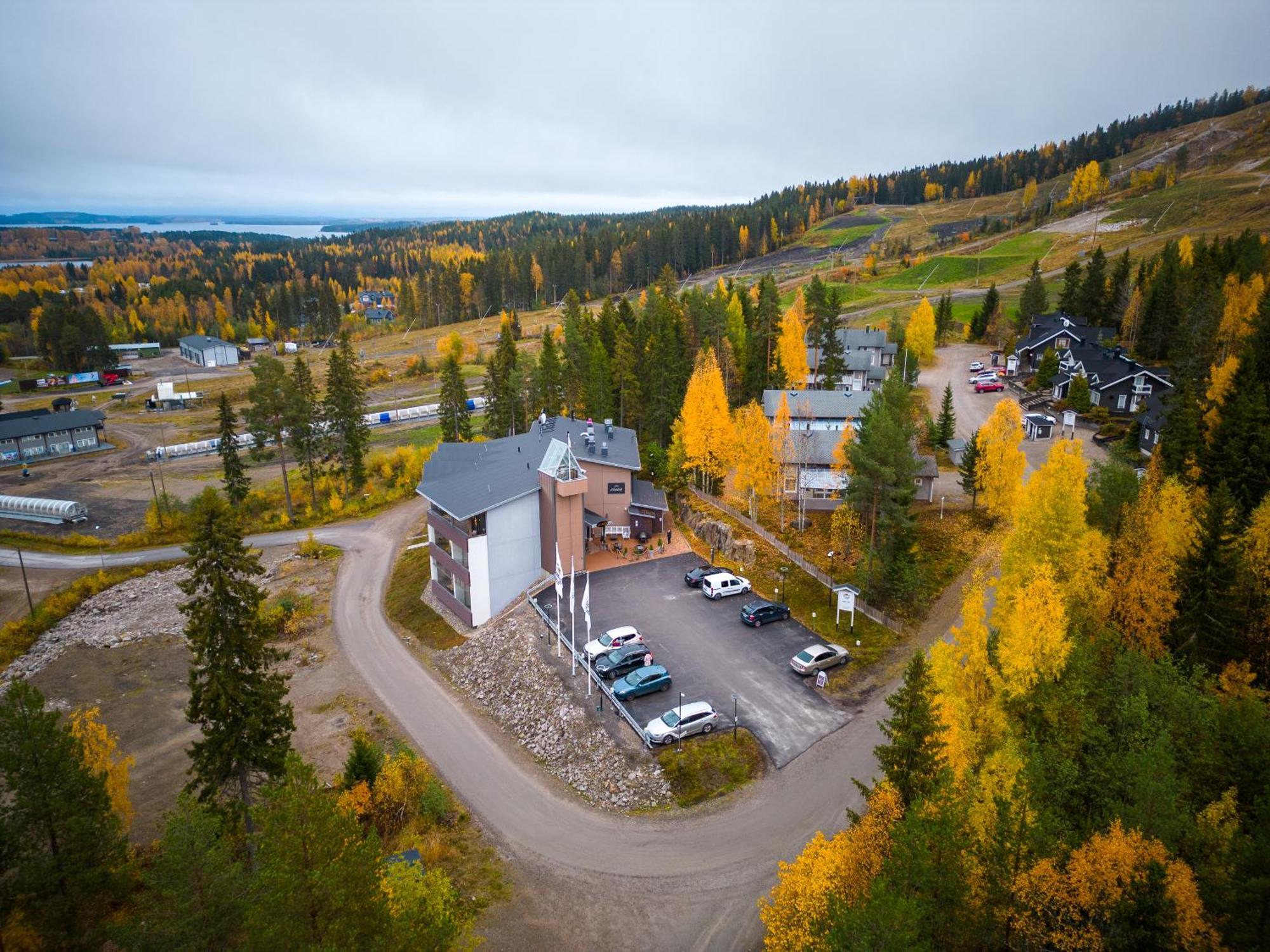 Hotel Aateli Hillside Vuokatti Exterior foto